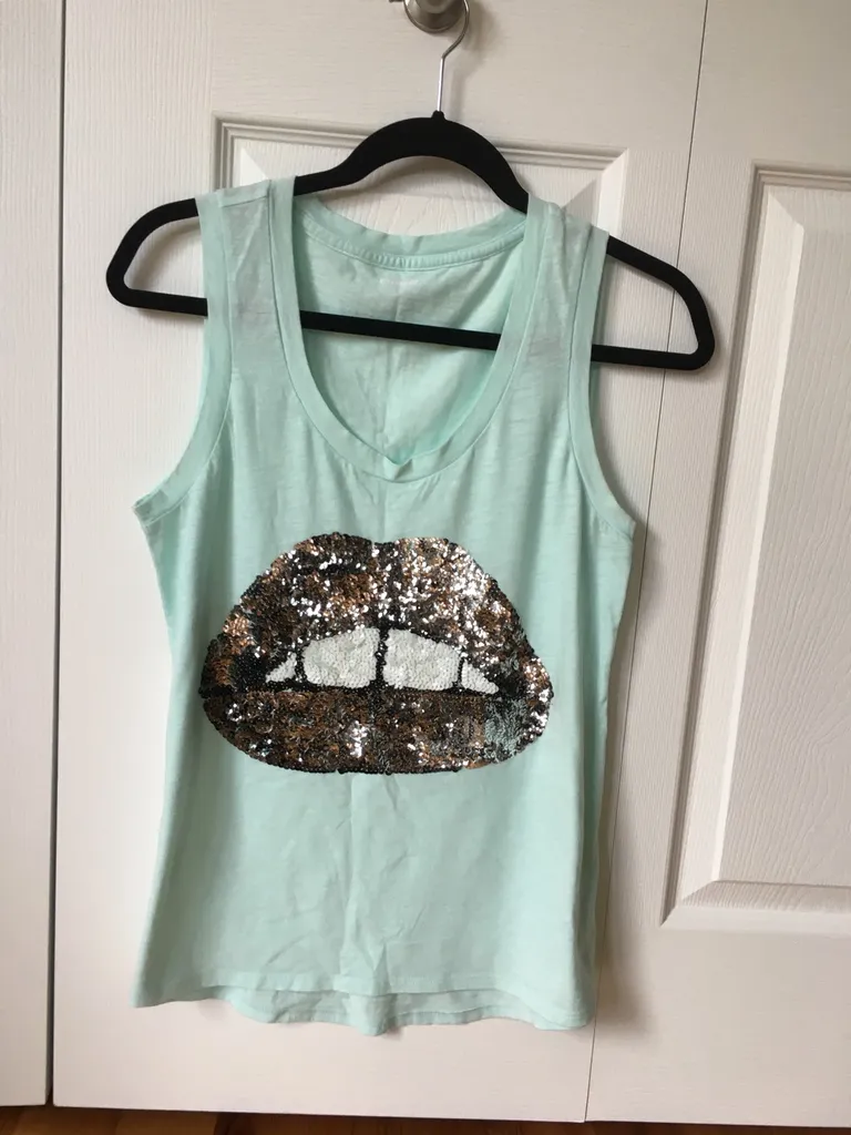 Sequin Tank Top photo 1