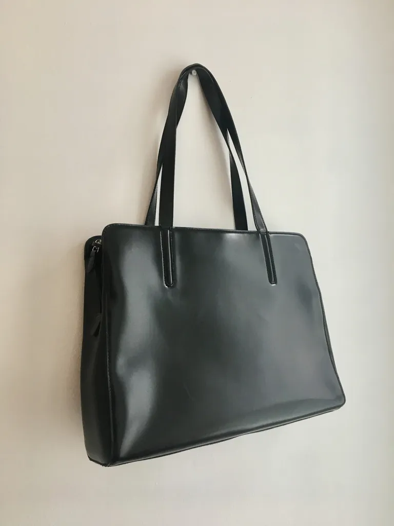 Vegan Leather Work Bag photo 1