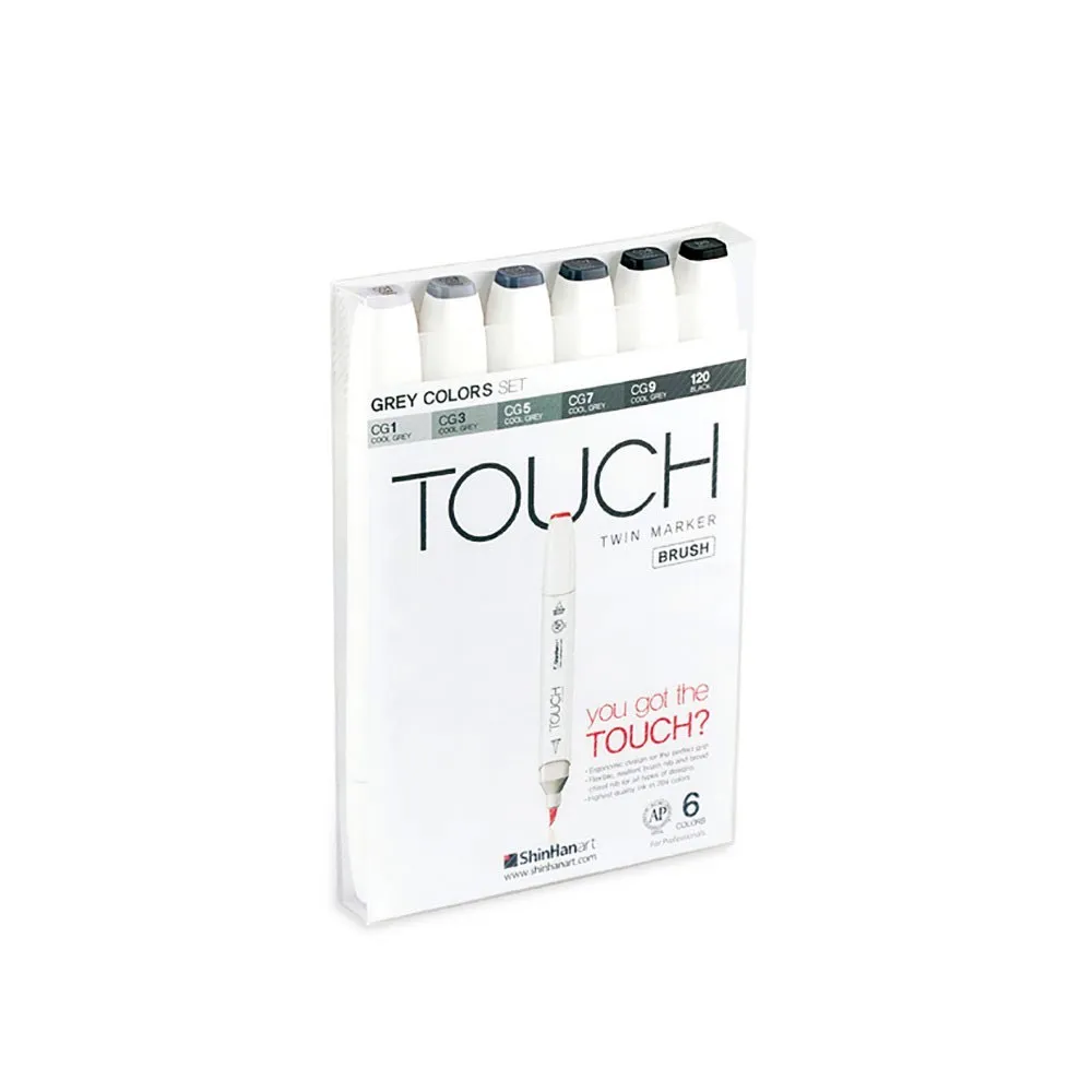 BNIB Touch Twin Grey Shades Marker Set photo 1