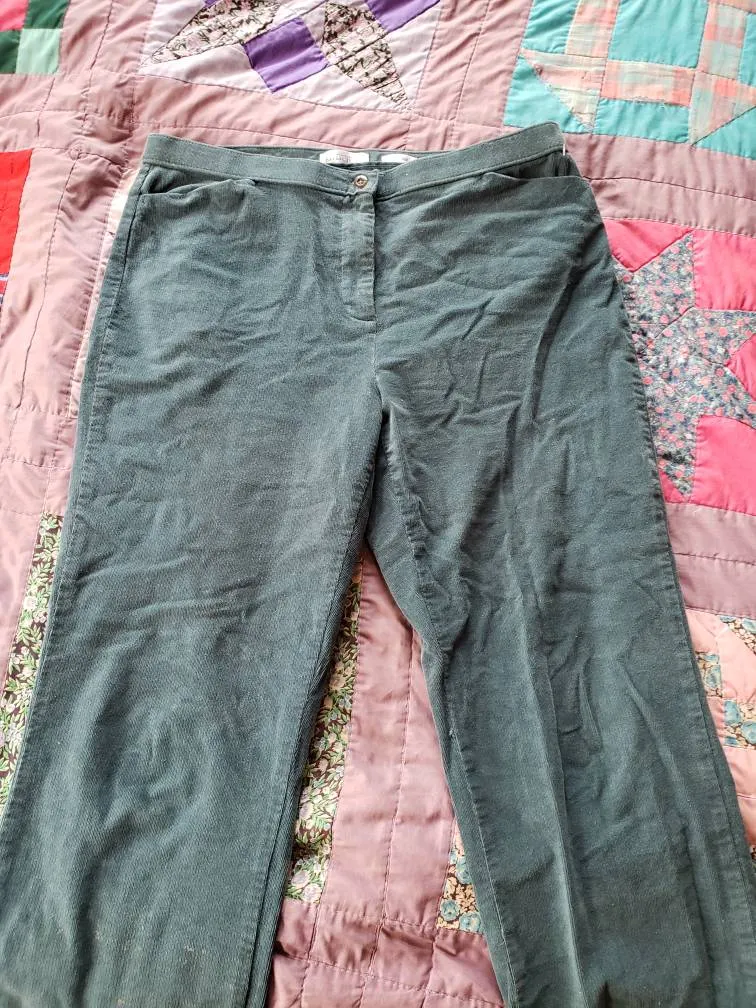 Vintage Northern Reflections Teal Pants photo 1