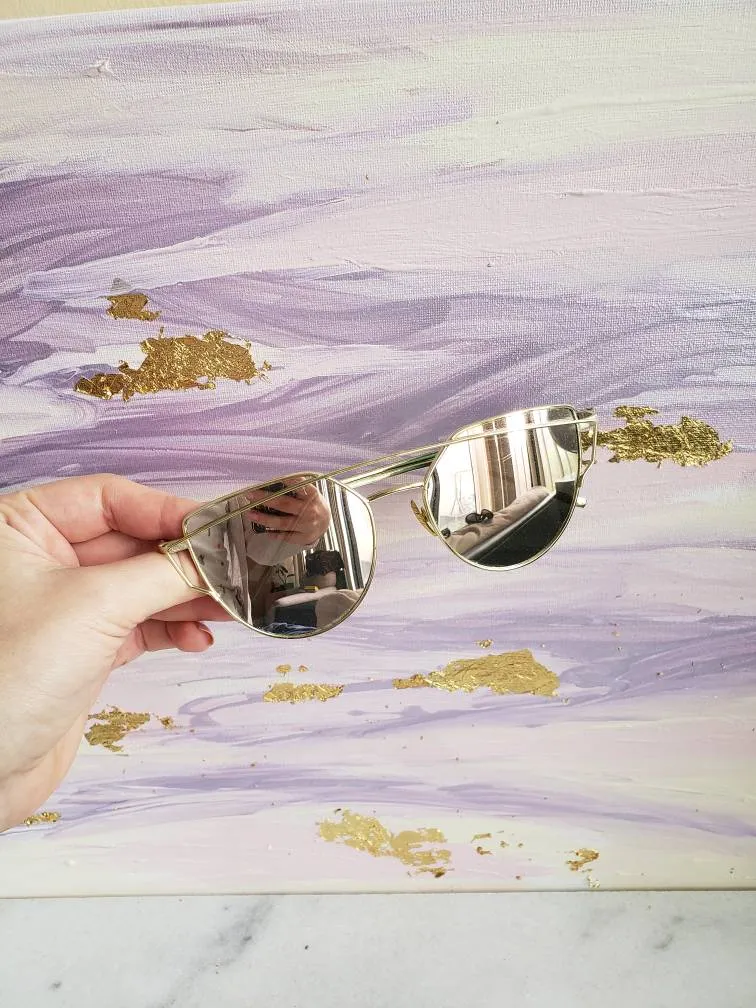 Gold Sunglasses photo 1