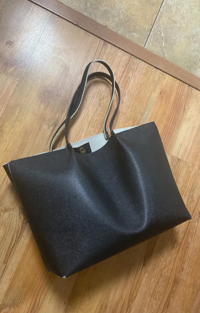 Black Tote Bag photo 1