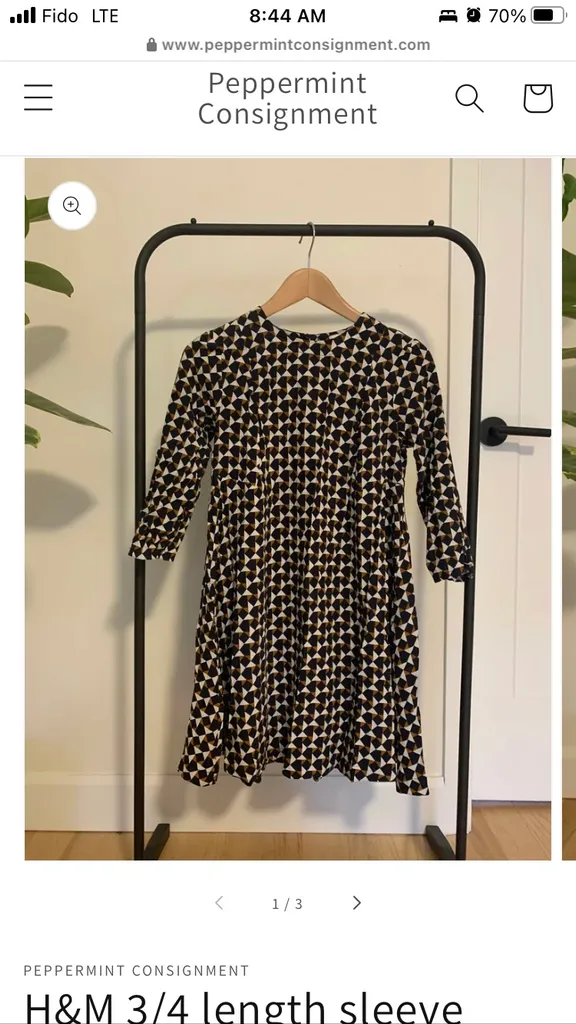 H&M Dress, Size 8 photo 1