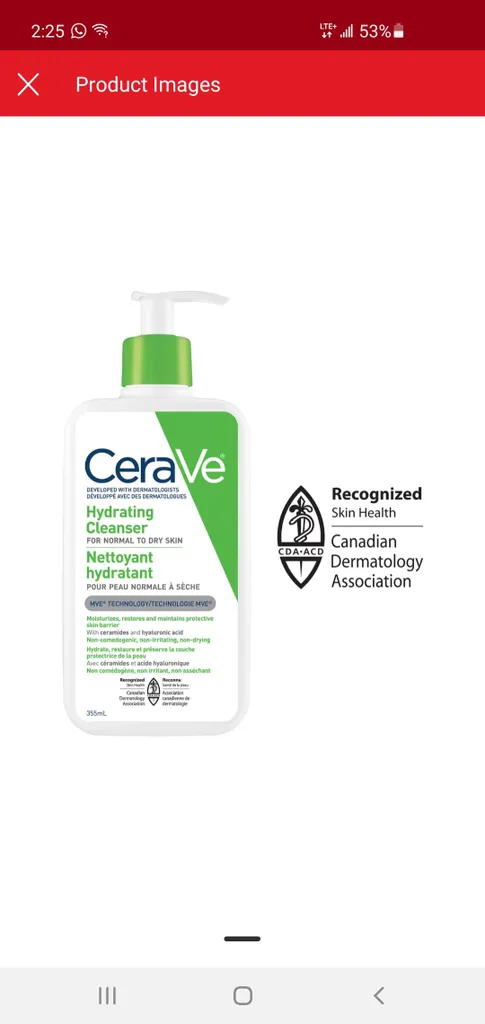 Ceravae Hydrating Cleanser photo 1