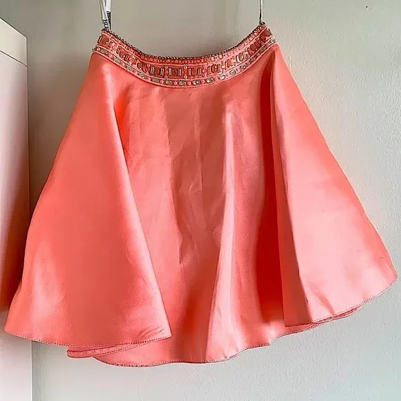 Blush Pink Tutu Ballerina Skirt with Crinoline photo 1