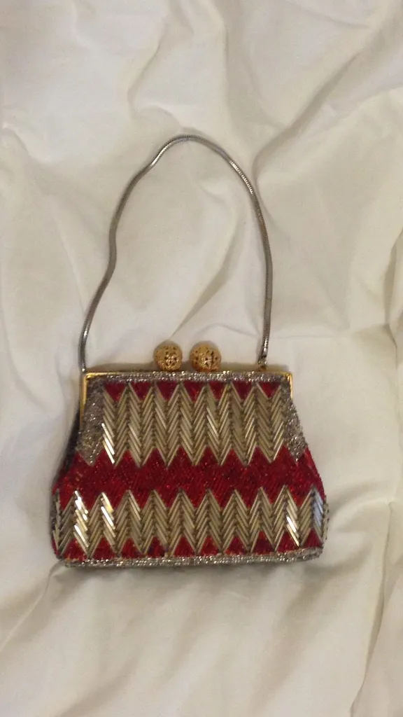 Small Vintage Beaded Purse photo 1