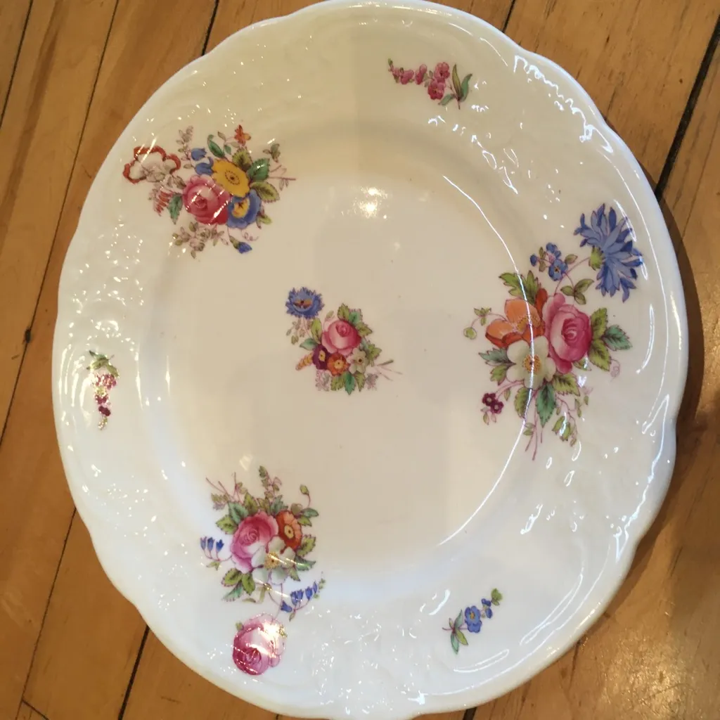 Antique Coalport Porcelain Plate photo 1