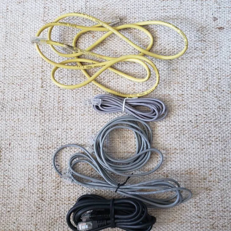 Ethernet Cables /phone Cables? photo 1