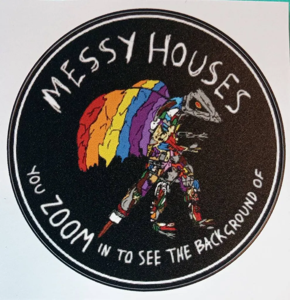 FREE Messy Houses Sticker photo 1
