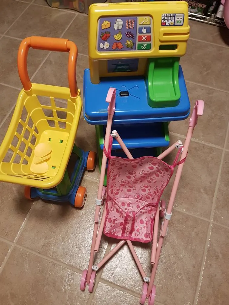 Shopping Mall Check Out And Mini Stroller photo 1