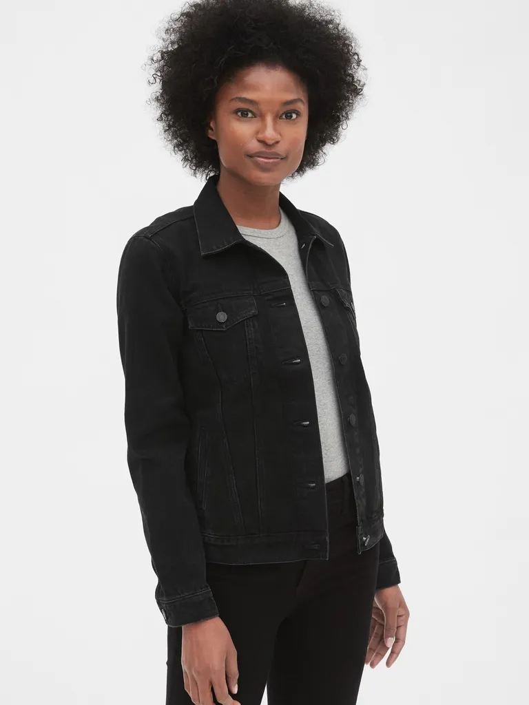 ISO: Black Jean Jacket photo 1