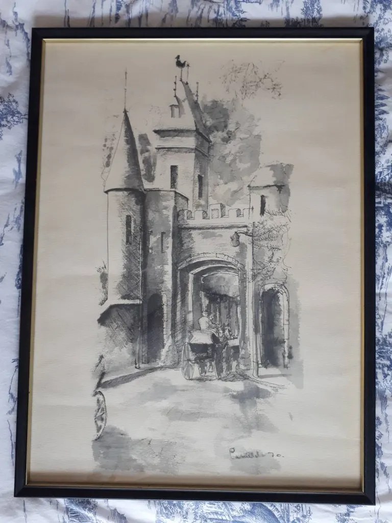 Large Framed Sketch photo 1