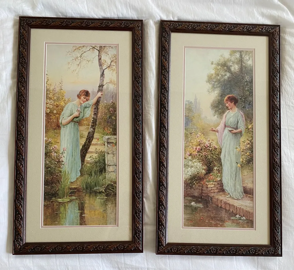 2 Framed Art Pieces photo 1