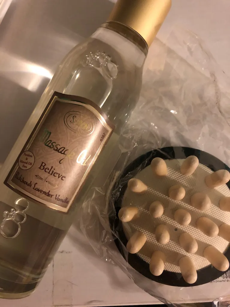 Massage Oil And Brush photo 1