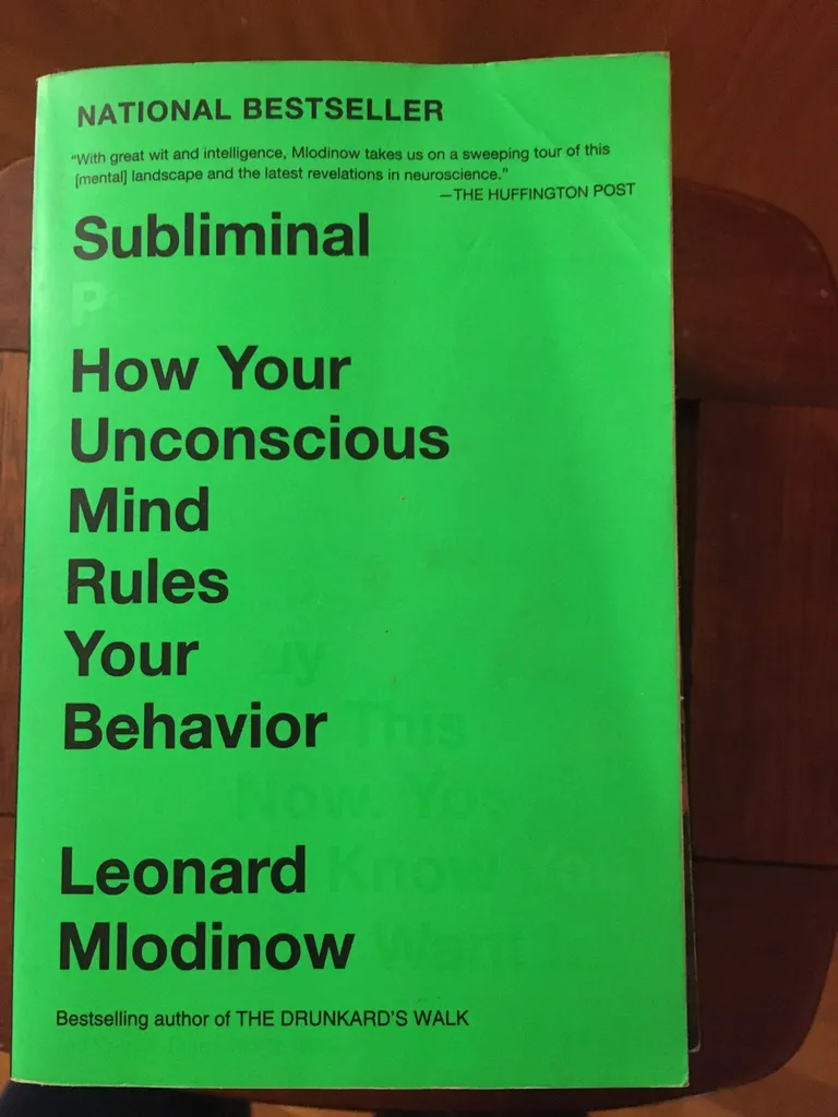 Subliminal, Leonard Mlodinow photo 1