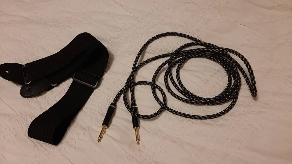Guitar Strap And Cable photo 1