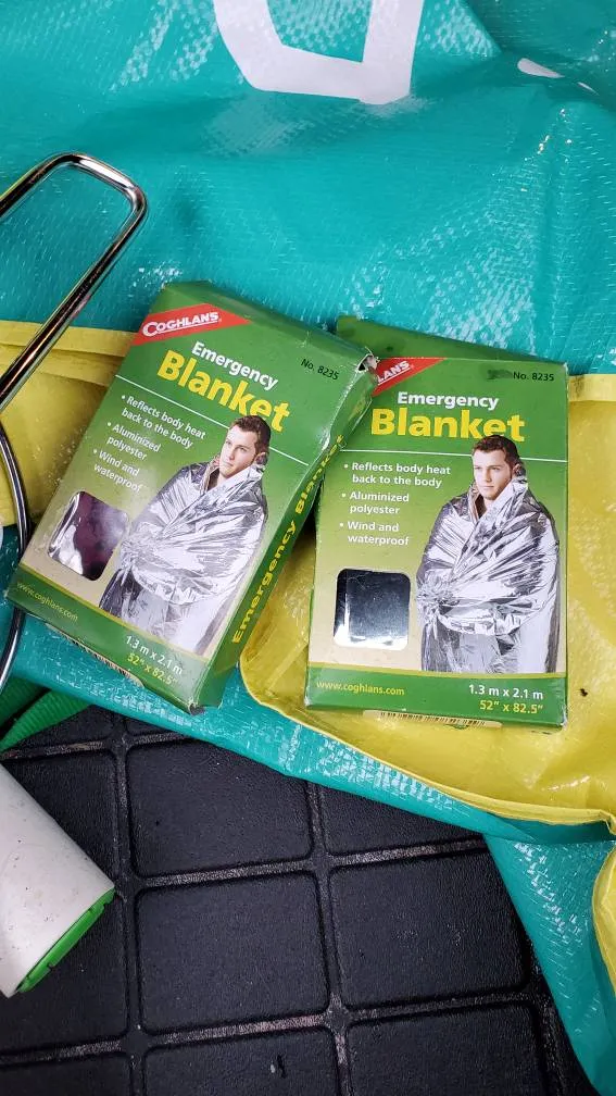 BNIB Emergency Blankets photo 1
