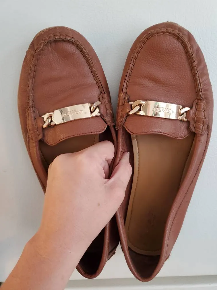 Coach Leather Flats photo 1