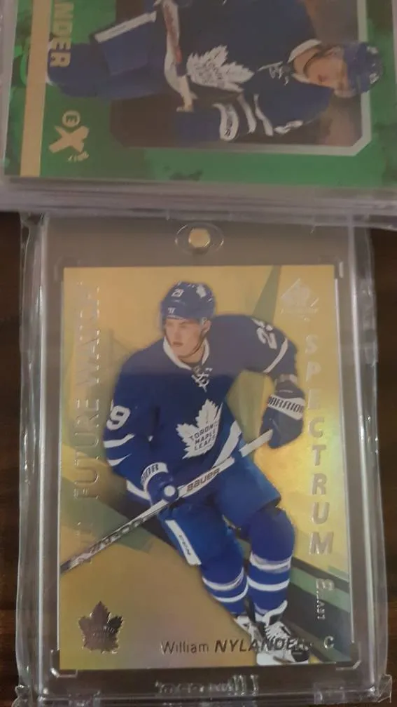 William Nylander Future Watch Spectrum Gold /50 Rare photo 1