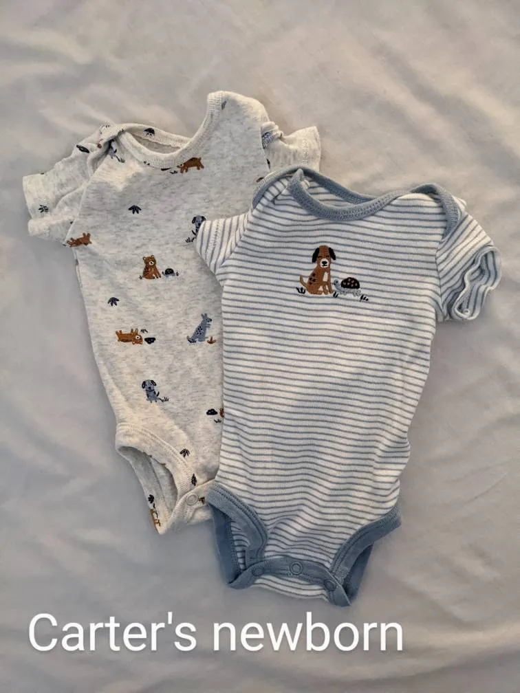 Carter's Newborn Onesies photo 1