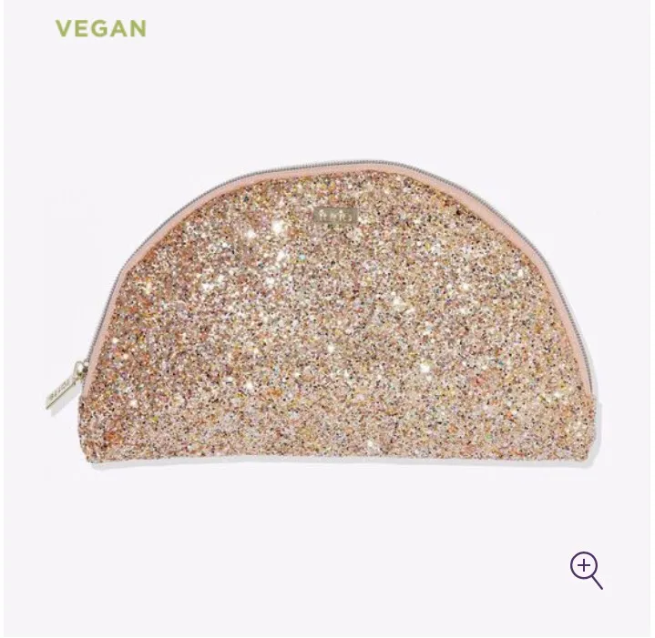 NEW Tarte Gold Rush Makeup Bag photo 1