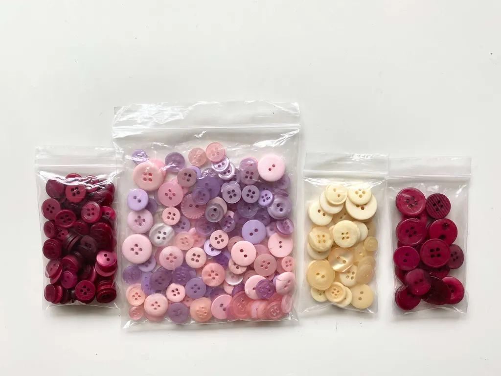 Buttons - Assorted Colours - Crafts photo 1