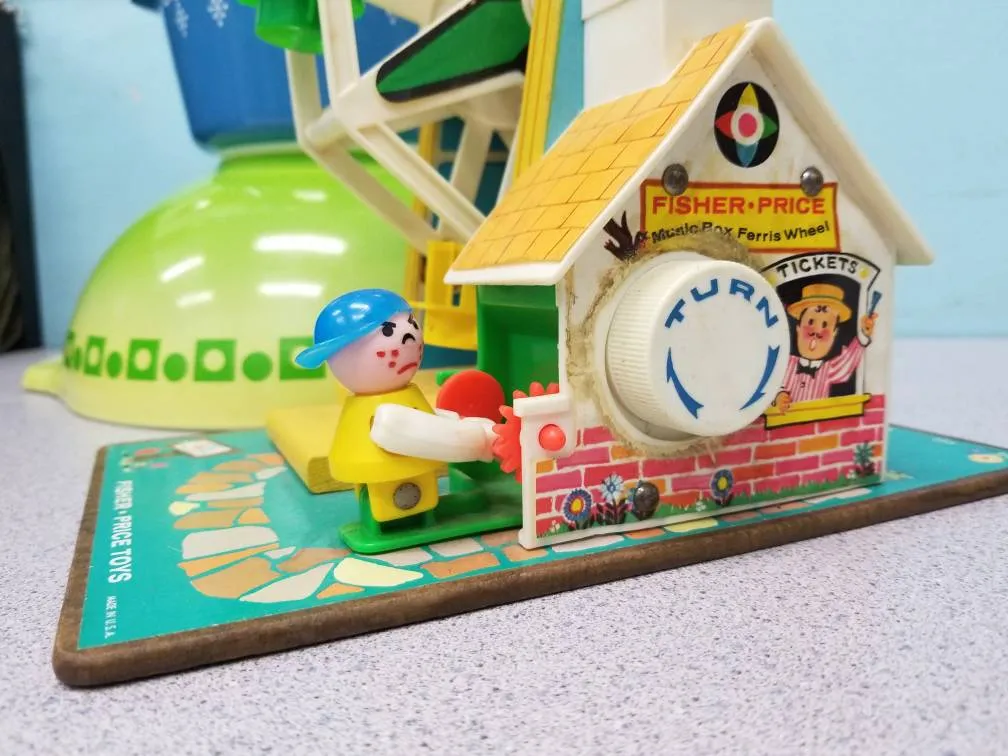 Vintage '66 Little People Farris Wheel photo 1