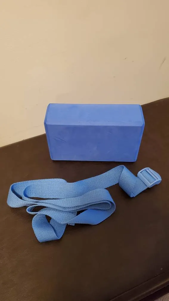 Yoga Block And Strap photo 1