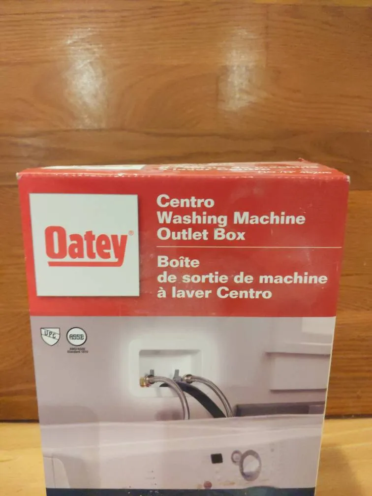 Oatey Washing Machine Outlet Box photo 1