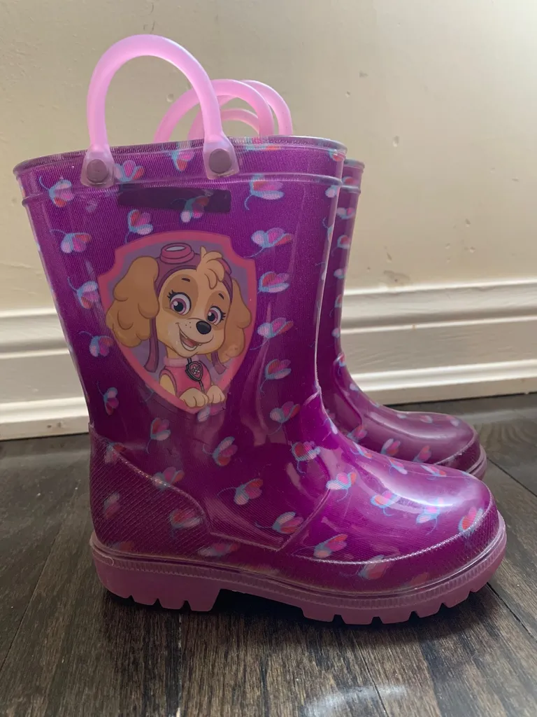 Paw Patrol Light Up Rain Boots photo 1