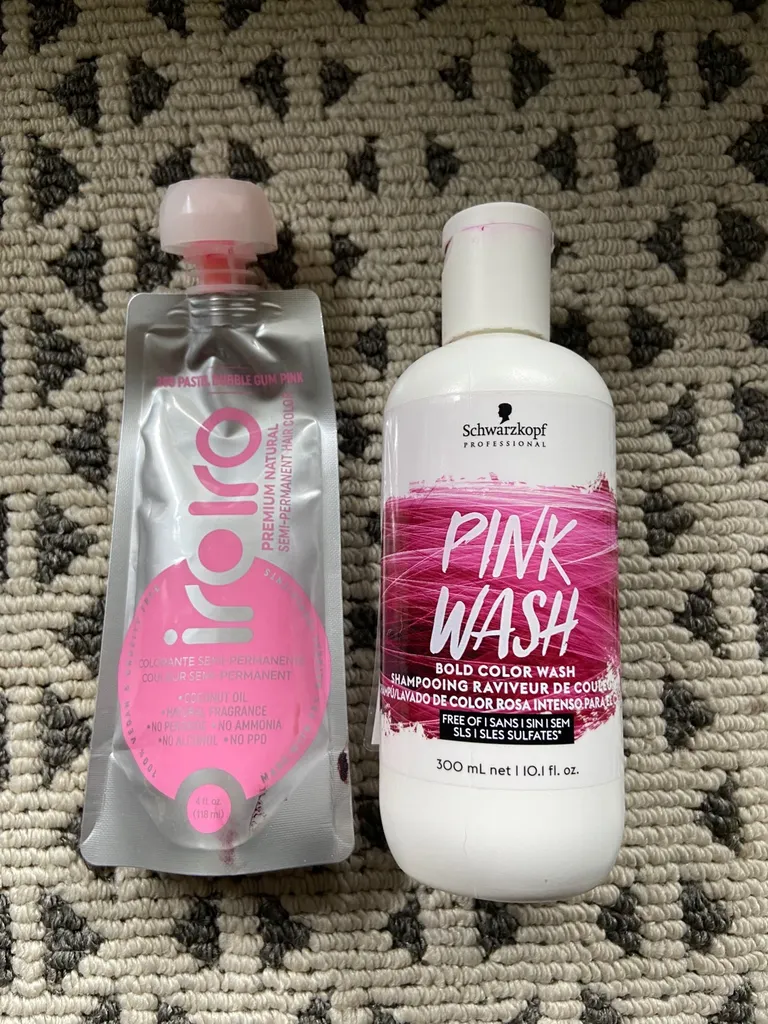 Pink Shampoo And Dye photo 1