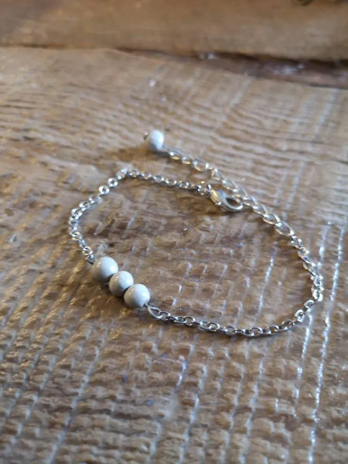 Gift Wrapping Available- Sea Bead Bracelet Handmade - Queen West photo 1