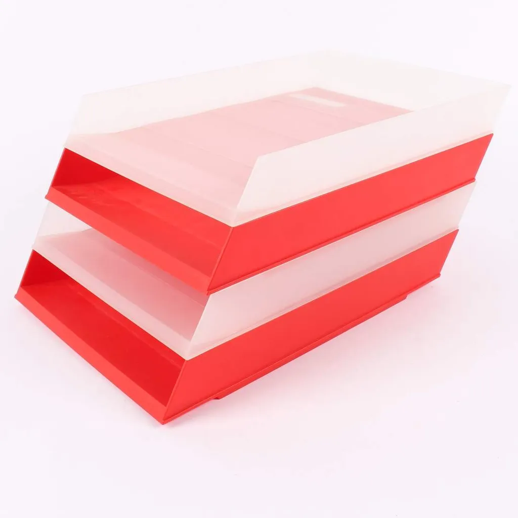IKEA Letter Trays (3) Translucent photo 1