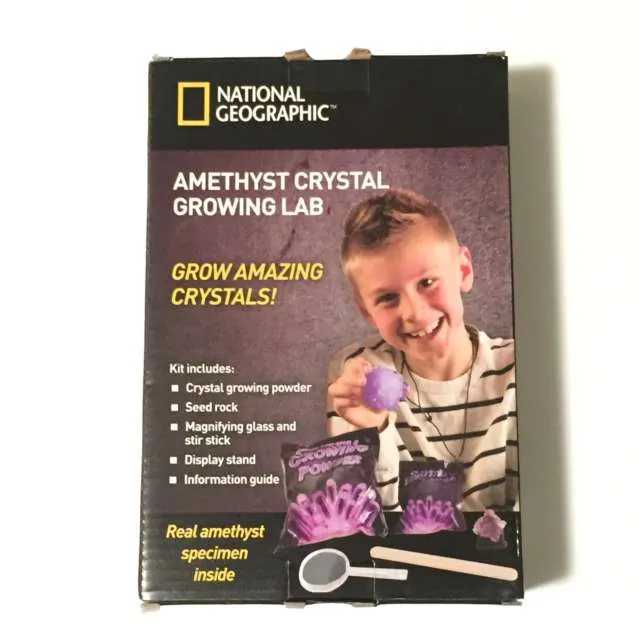 Amethyst Crystal Growing Lab Kit photo 1
