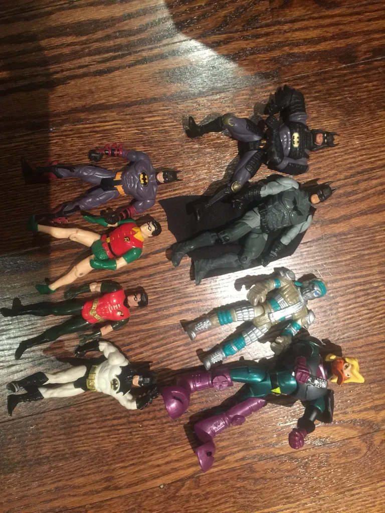 90s Action Figures - Batman, Robin, Mighty Ducks, DC figure photo 1