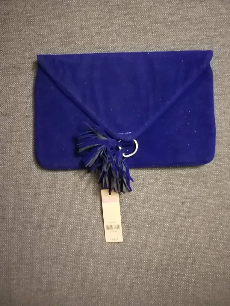 Blue Velvet Purse photo 1