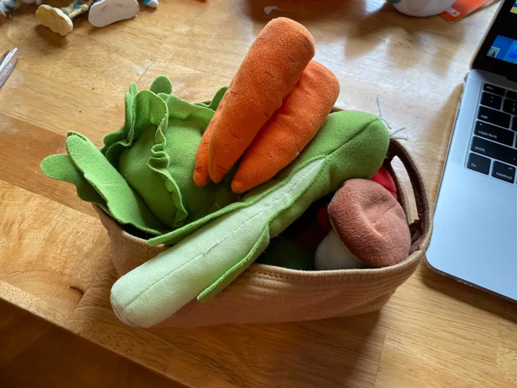 Ikea plush vegetable set photo 1