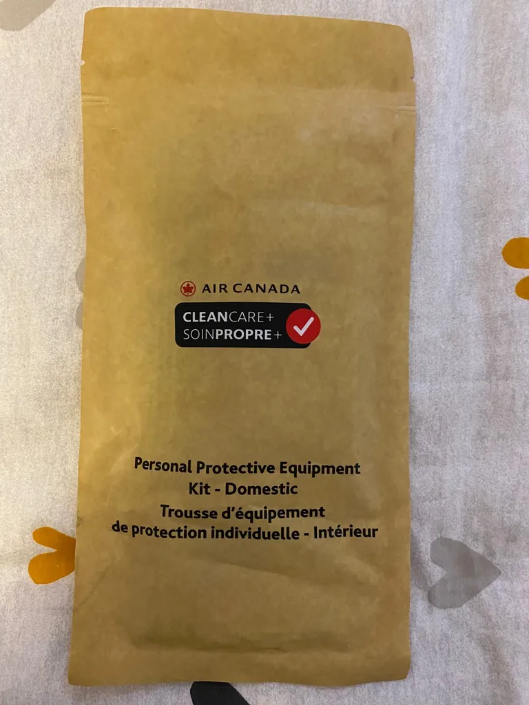 Air Canada Personal Protective Equipment Lot photo 1