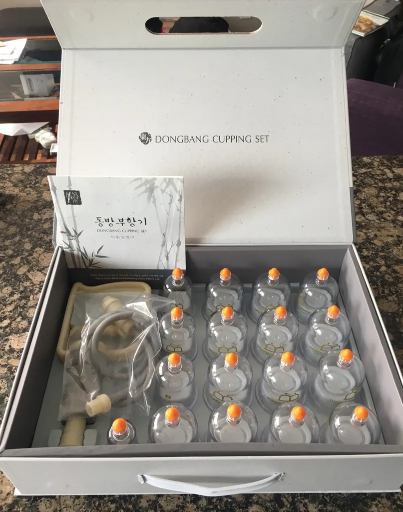 BNIB DONGBANG Plastic Cupping Set photo 1