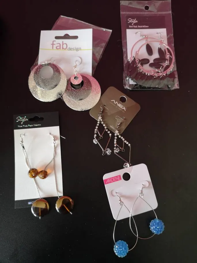 Hoop Dangling Earrings photo 1