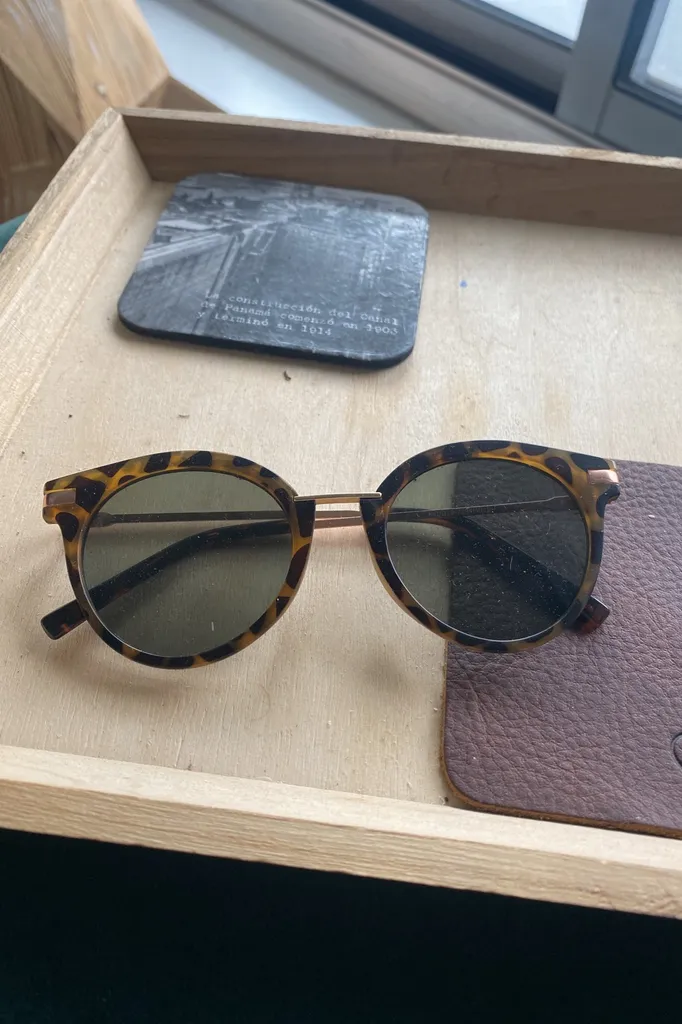Tortoise Shell Sunglasses - UO photo 1