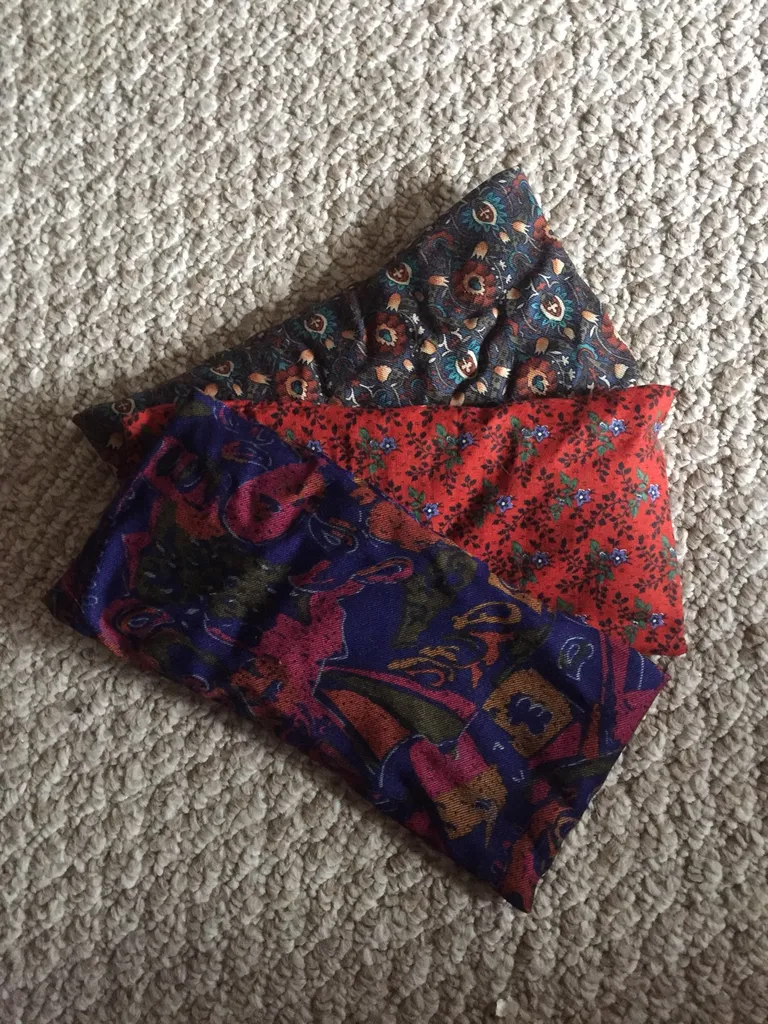 Lavender Scented Relaxation Eye Pillows photo 1