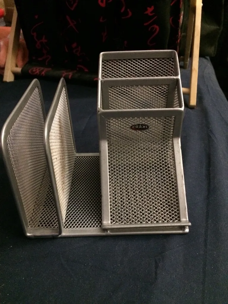 Metal Desk Organizer photo 1