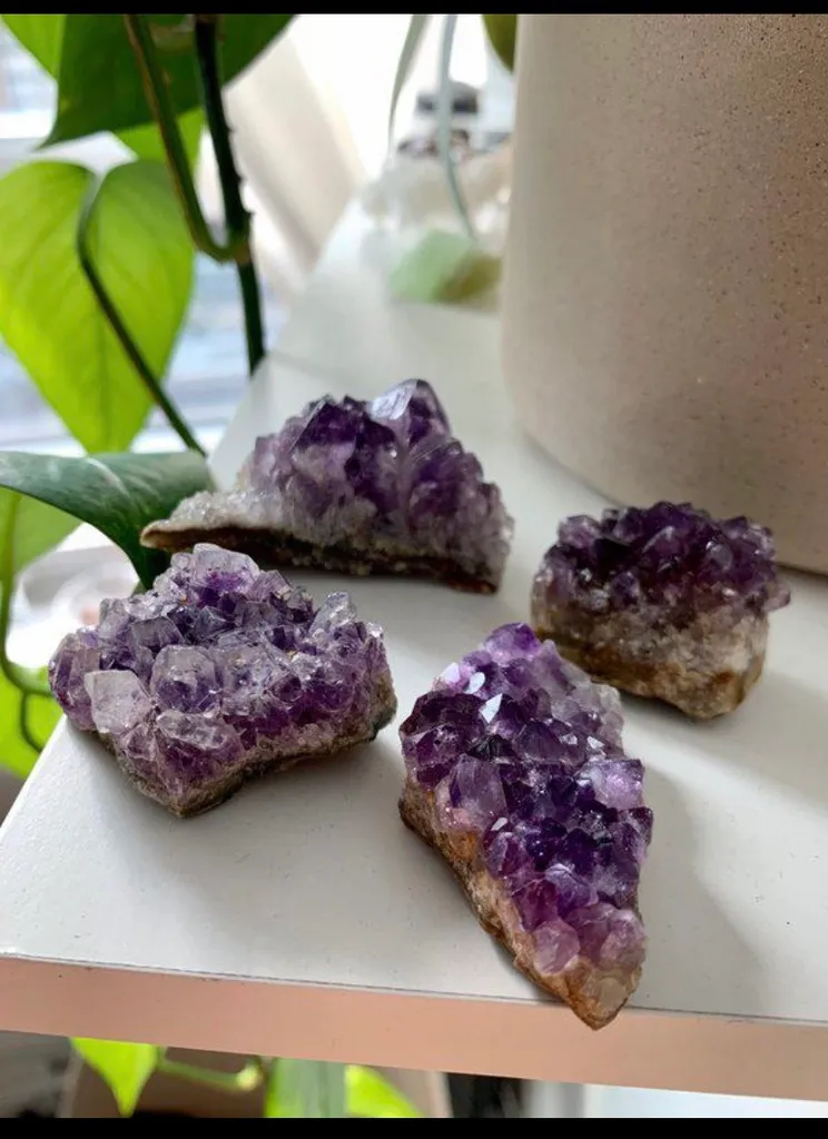 Raw Amethyst Crystals photo 1