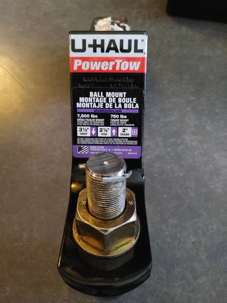 Hitch Powertow Ball Mount photo 1
