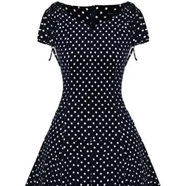 ACEVOG Women's 50s 60s Vintage Cocktail Dress photo 1