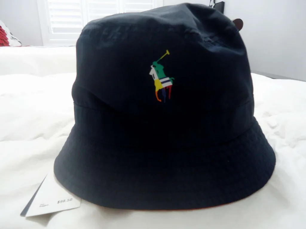 Ralph Lauren Polo Bucket reversible cap new with tags photo 1