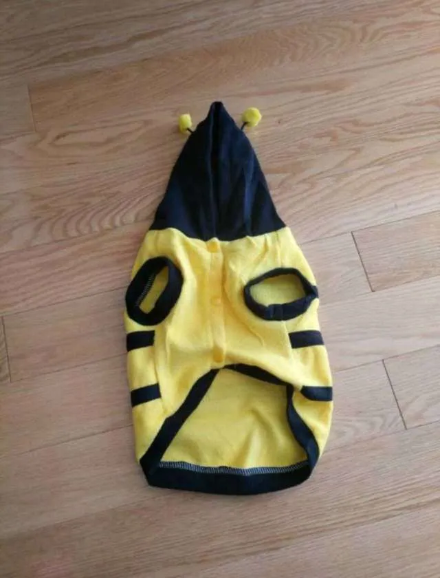 Meowingtons Bumble Bee Cat Dog Halloween Costume photo 1