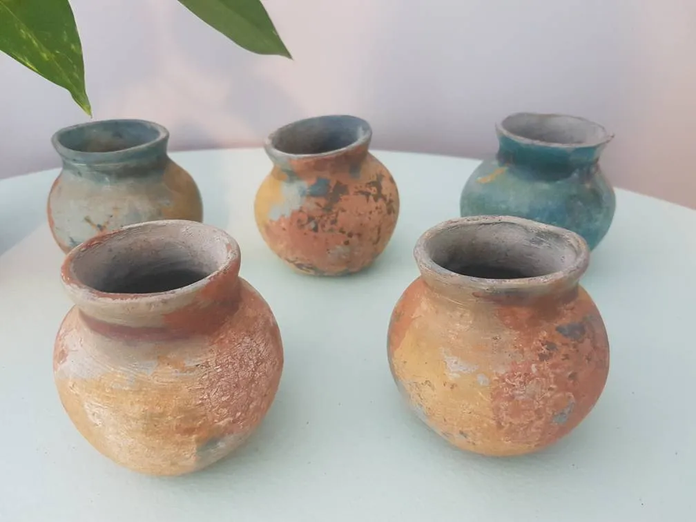 Sweet Little Clay Planters photo 1