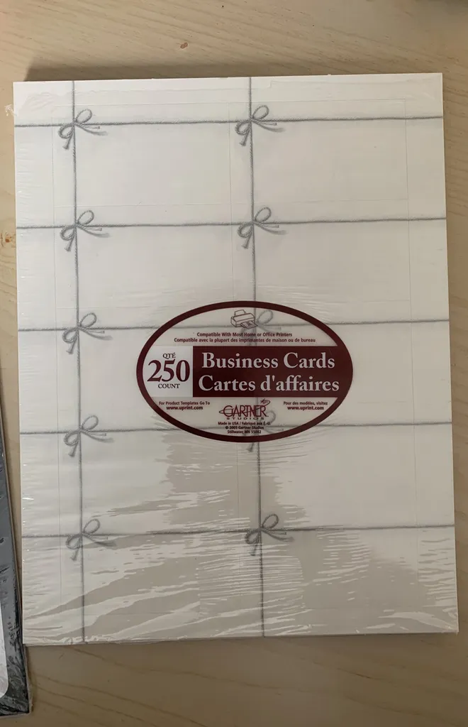 Business Card Paper photo 1